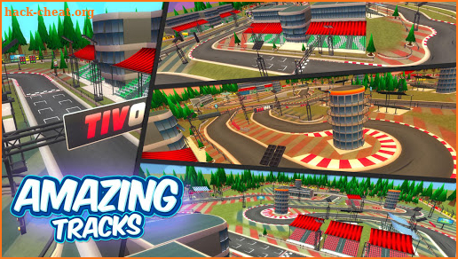 Toy Rally Cars Racing 3D screenshot