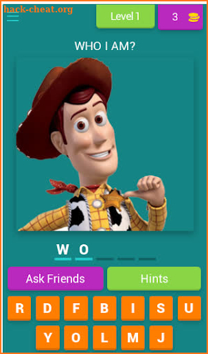 toy story guess characters screenshot