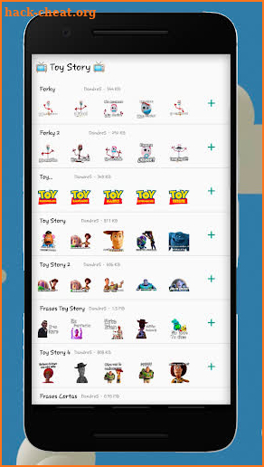 Toy Story Stickers for WhatsApp screenshot