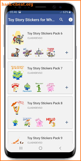Toy Story Stickers ! WAStickerApps for Whatsapp screenshot