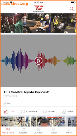Toyota Boshoku App screenshot