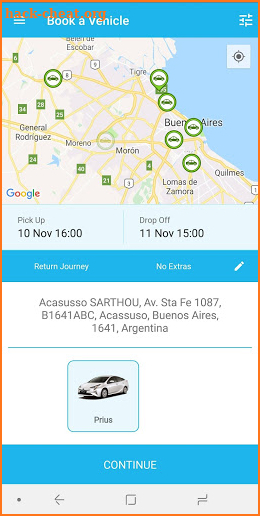 Toyota Mobility Services screenshot