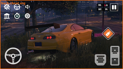 Toyota Supra Simulator GT Race screenshot