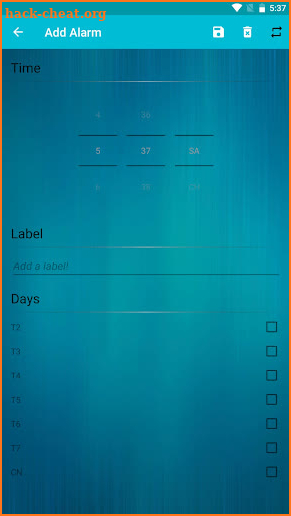 tp Alarm screenshot
