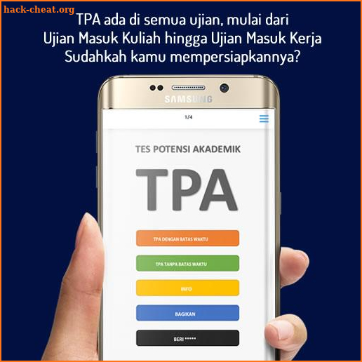 TPA - Tes Potensi Akademik screenshot