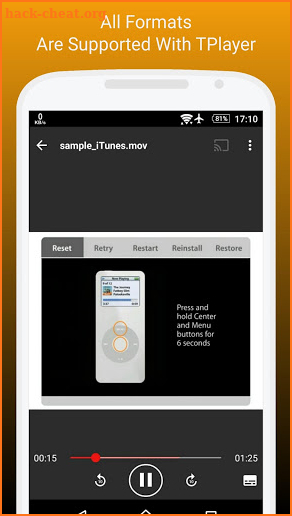 TPlayer - All Format Video Player screenshot