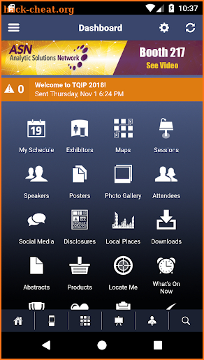 TQIP Annual Meetings screenshot