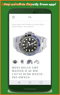 TR Luxury Wrist Watches- Rolex, Patek, Audemars screenshot