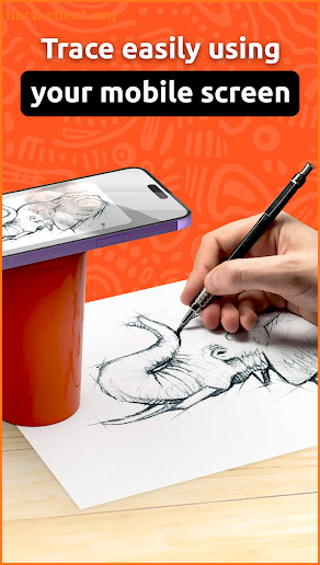 Trace and Draw Sketch Drawing screenshot