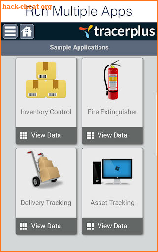 TracerPlus V10 Barcode & RFID Data Collection Apps screenshot