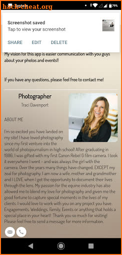 Traci Davenport Photography screenshot