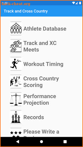 Track and Cross Country screenshot