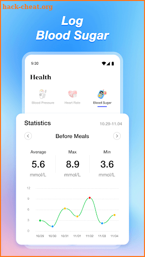 Track Blood Pressure screenshot