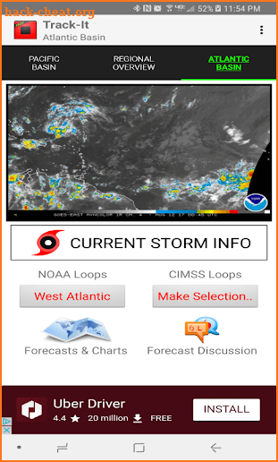 Track-It for Hurricanes screenshot