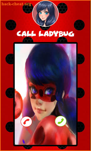 track Ladybug & video call screenshot