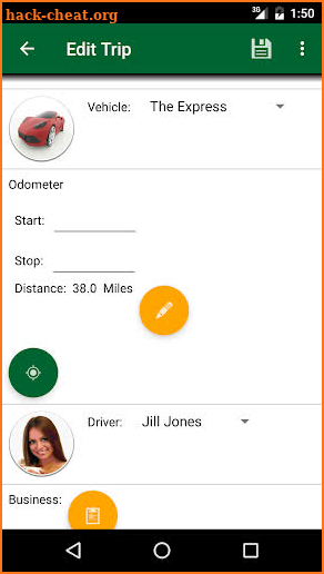 Track My Mileage Unlimited screenshot
