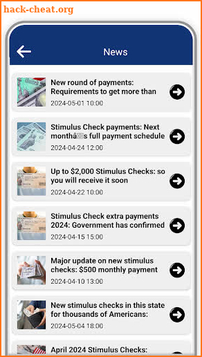 Track My Stimulus Check screenshot