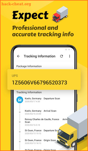 Track Pack - Where is my order screenshot