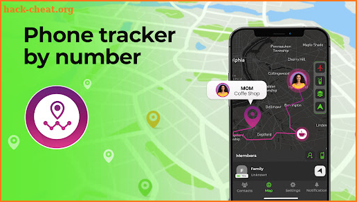 Track phone by number screenshot