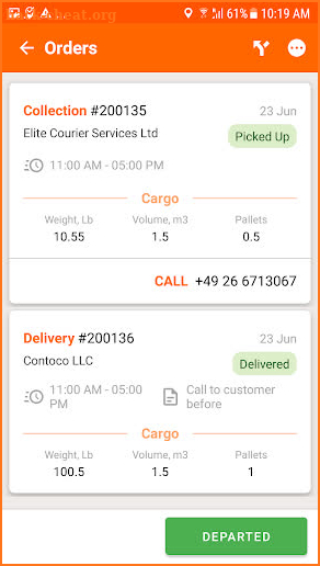 Track-POD Proof of Delivery - ePOD for drivers screenshot