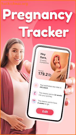 Track pregnancy & baby growth screenshot