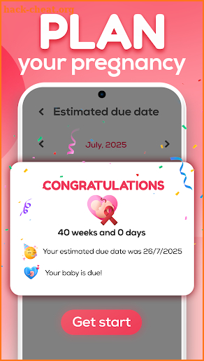 Track pregnancy & baby growth screenshot
