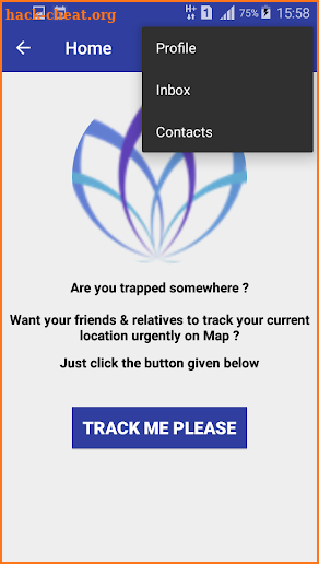 TrackApp screenshot