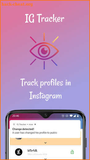 Tracker for Instagram's Followers & Posts screenshot