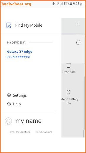 Tracker for Samsung - Lost your phone? screenshot