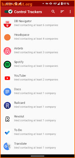 TrackerControl 'Slim' – Learn about app tracking screenshot