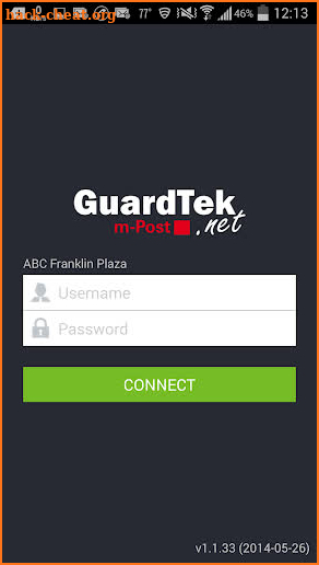 Trackforce GuardTek m-Post screenshot