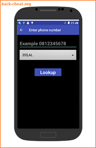 Tracking Number - Phone Lookup screenshot