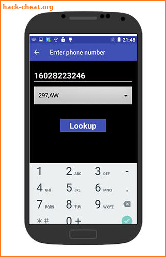 Tracking Number - Phone Lookup screenshot