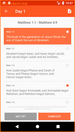 Tracks – Bible Companion screenshot