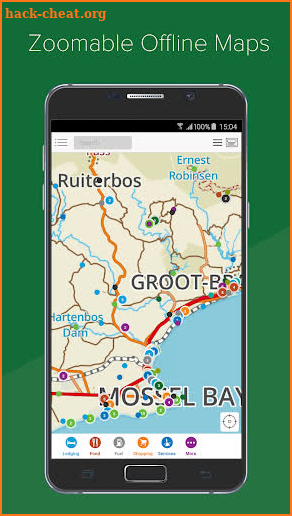 Tracks4Africa Guide screenshot