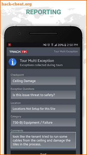 TrackTik Guard Tour screenshot