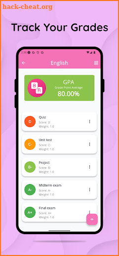 TrackUp – Notify Your Scores screenshot