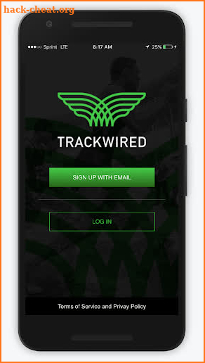 Trackwired screenshot