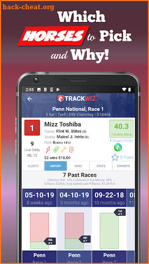 TrackWiz - Horse Racing Tips screenshot