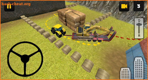 Tractor Driving 3D: Excavator Transport screenshot