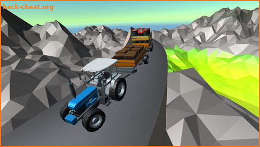 Tractor Driving Offroad: Trolley Transport Cargo screenshot