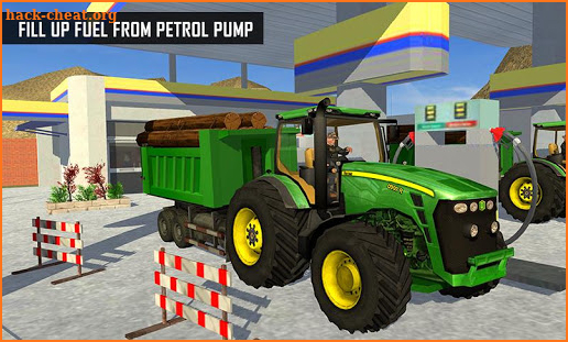 Tractor Driving Plow Farming Simulator Game screenshot