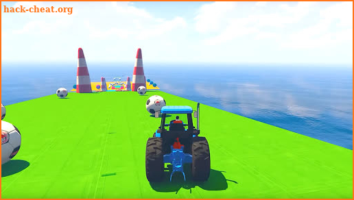 Tractor Extreme Stunts: Kids Stunt Racing Games screenshot