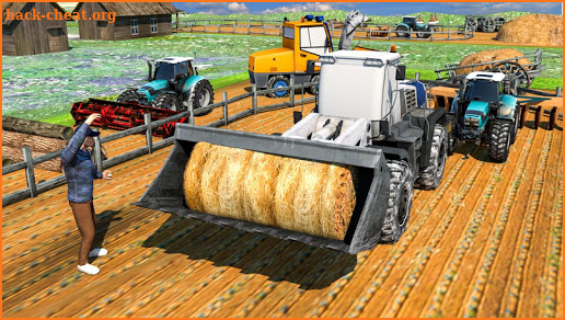 Tractor Farm Driving- Cargo Truck Animal Transport screenshot