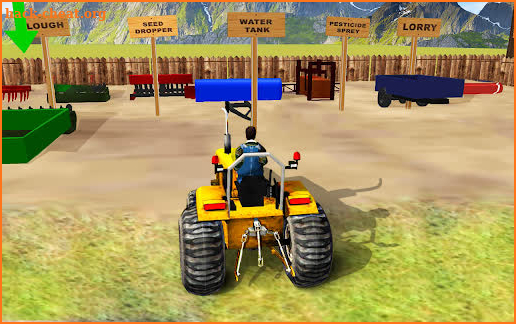 Tractor Farming Simulator Game screenshot