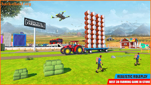 Tractor Game Farming Simulator screenshot