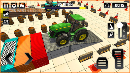Tractor Parking Game - Tractor screenshot