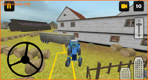Tractor Simulator 3D: Cow Transport screenshot