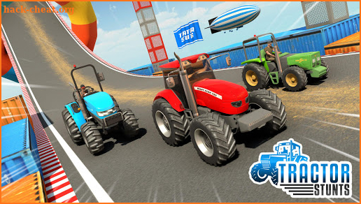Tractor Stunt Racing Games: Impossible Tracks 3D screenshot