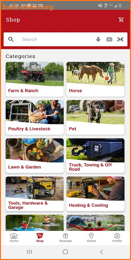 Tractor Supply Company screenshot